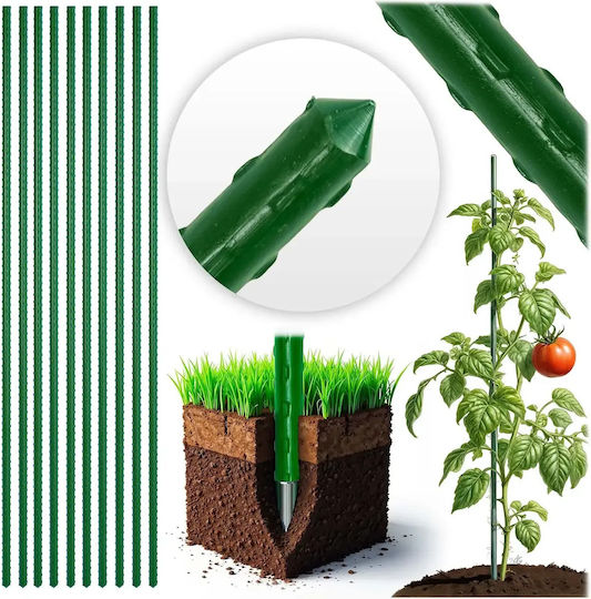 Plant Supports 150 Cm Plonos Pl-940 Green 10 Pcs