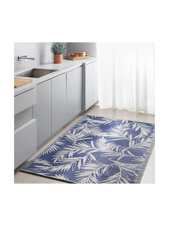 Jemidi24 Outdoor Rectangular Dark Blue Rug 120x180cm