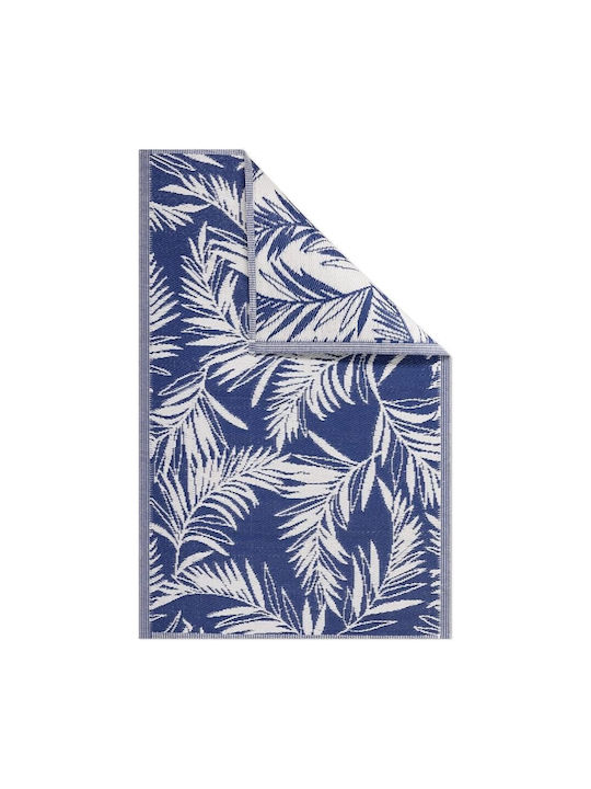 Jemidi24 Outdoor Rectangular Dark Blue Rug 120x180cm