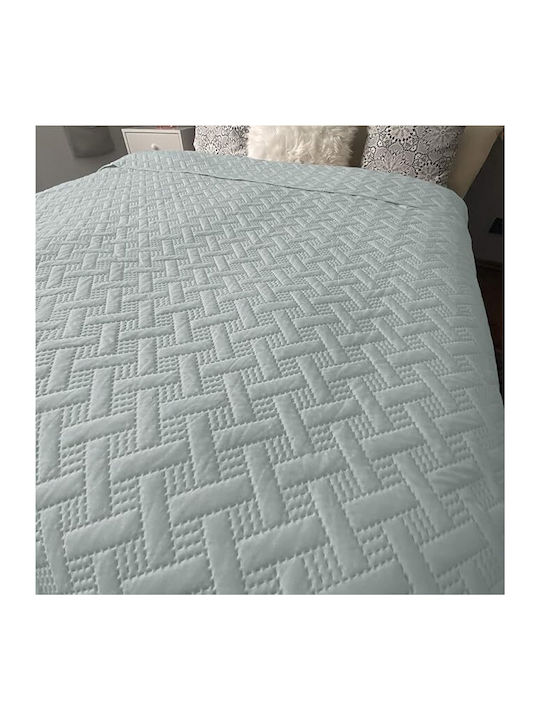 Homelevel Κουβερλί Διπλό Mint Green 200x220cm