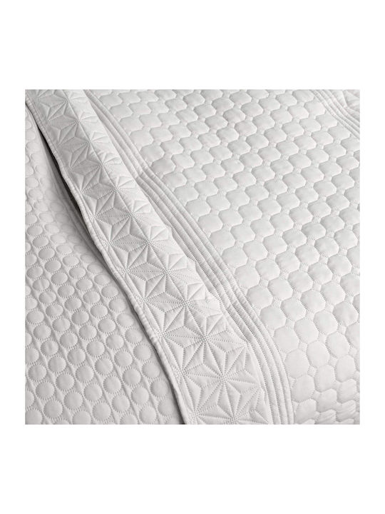 Homelevel Κουβερλί Μονό White 170x220cm