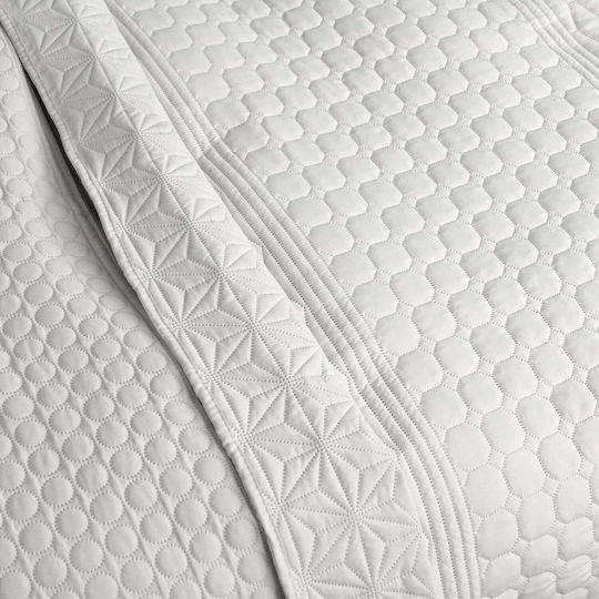 Homelevel Κουβερλί Υπέρδιπλο White 240x260cm