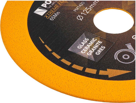 Diamond Disc Tiles Ceramics Pm-tdcs-1251t 125 Mm Powermat Pm1420