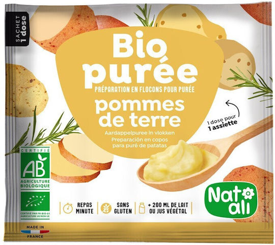 Instant Organic Mashed Potatoes 30g Nat-ali