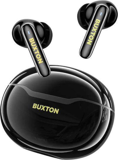 Buxton BTW 7200 TUYA In-ear Bluetooth Handsfree Earphones with Sweat Resistance and Charging Case Black