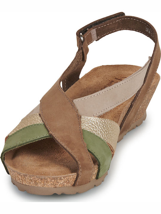 Monaco Khaki Women's Platforms