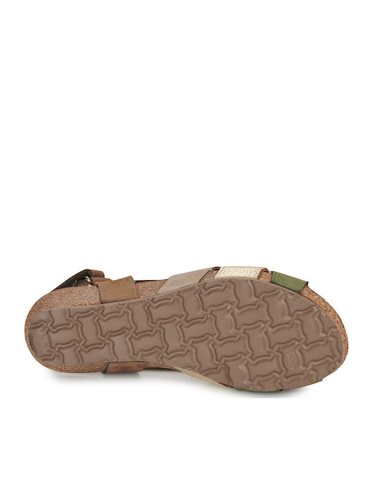 Monaco Khaki Women's Platforms