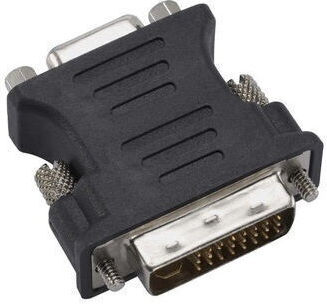 Spacer Video Adapter Dvi-i Dl T Zu Vga M Schwarz