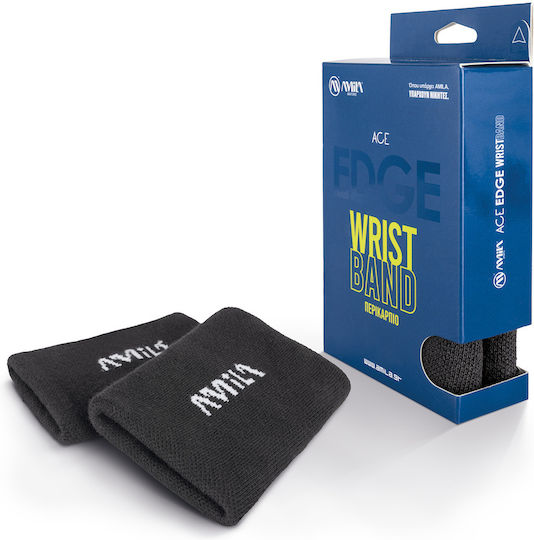 Περικάρπιο Wrist Band Ace Edge Μαύρο 45701