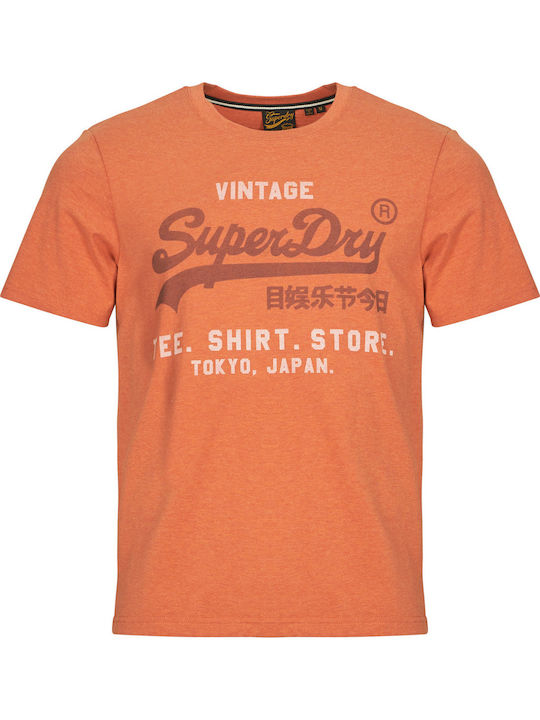 Heritage T-Shirt Rost Orange Marl