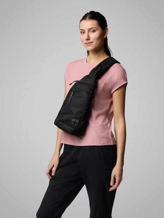 Herren Brusttasche Schwarz