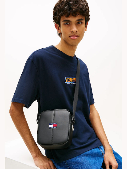 Reporter Men's Shoulder / Crossbody Bag Black