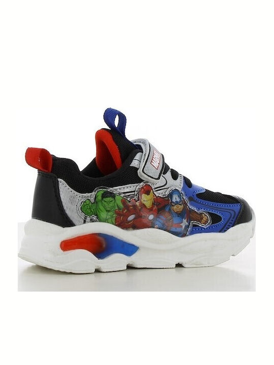 Παιδικά Sneakers με Σκρατς & Φωτάκια Πολύχρωμα