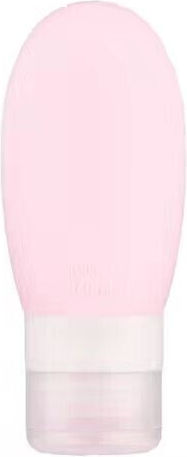 Recipient De Călătorie Elegant Portabil Din Silicon Sticlă De Călătorie Alista Home Potrivit Pentru Loțiune Șampon Alte Lichide Etanș Reîncărcabil Capacitate 90ml 14cm Roz