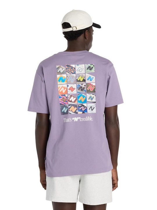 T-shirt Μωβ