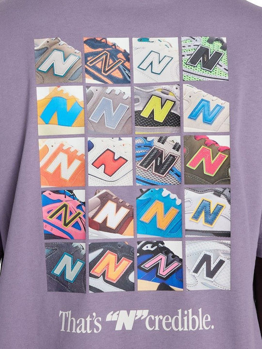 T-shirt Μωβ