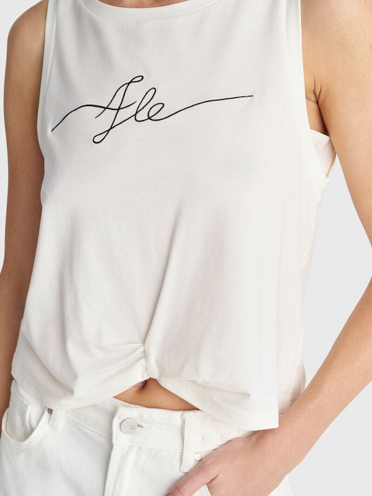 Women's Sleeveless Blouse White