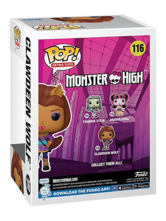 Funko Pop! Retro Toys Games: Monster High - Wolf 116