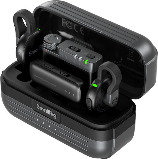 SmallRig 5714 – S70 Комплект Безжичен Лапелен Микрофон за Мобилен