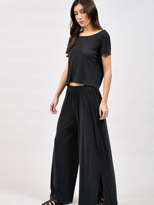 Collectiva Noir Women's Sports Blouse Black