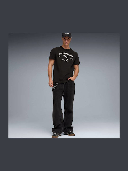 PUMA T-shirt Μαύρο