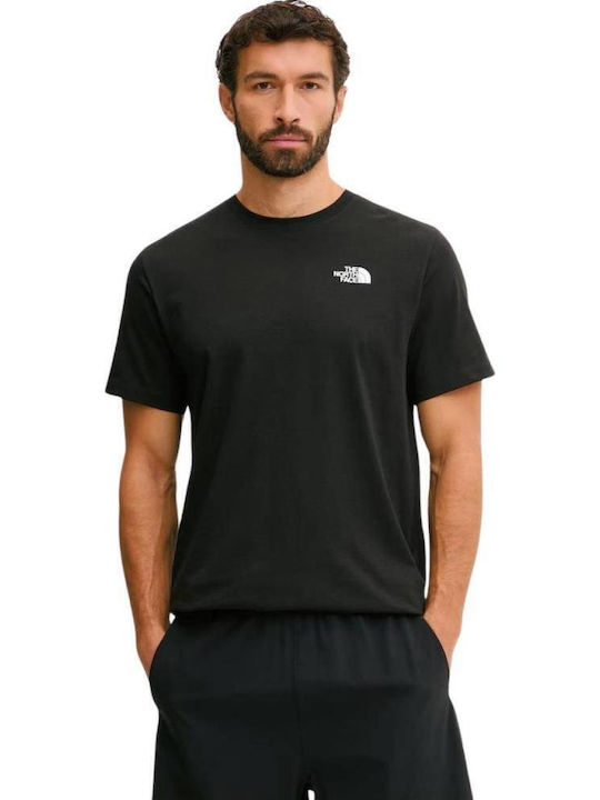 Mountain Sketch T-shirt Μαύρο