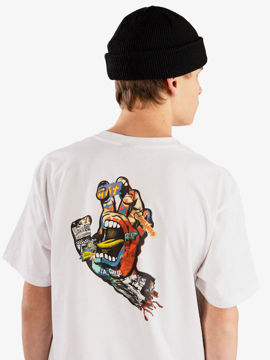 Hand T-shirt White
