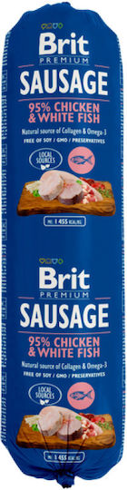 Brit Σαλάμι Σκύλου με Κοτόπουλο και Ψάρι 800gr