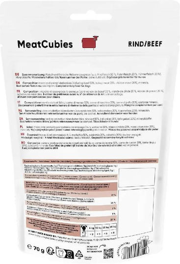 Lucky Jim Leckerli für Hunde Ohr aus Rindfleisch / Fleisch 70gr