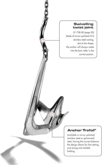 Anchor Swivel Connector Twist 10/12 Mm