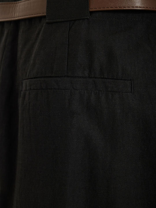 Women's High Rise Pantaloons Black