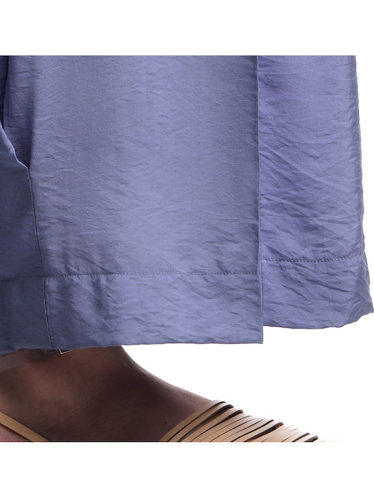Damen Hochgeschnittene Pantaloons in Hellblau