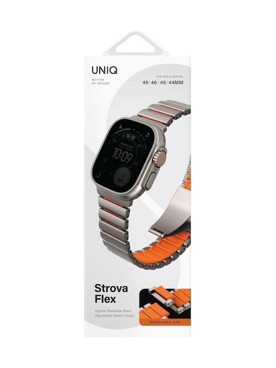 Uniq Silver Strap Apple Watch 44/45/46/49mm