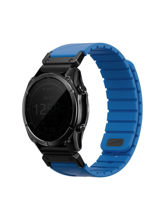 Uniq Fluo X Smart-fit Strap Garmin 22mm Blue Uniq Fluo X Smart-fit Strap Garmin 22mm Blue
