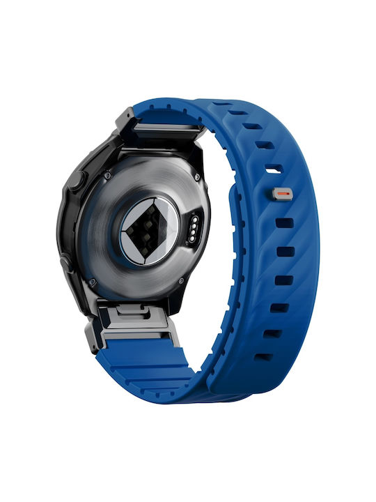 Uniq Fluo X Smart-fit Tragbare Bänder Garmin 22 mm Blau