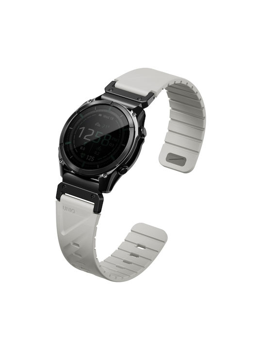 Uniq Fluo X Smart-fit Tragbare Bänder Garmin 22mm Grau