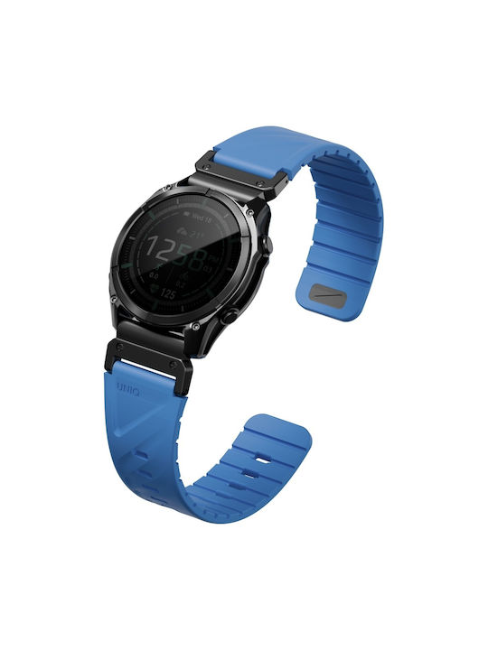 Uniq Fluo X Smart-fit Tragbare Bänder Garmin 22 mm Blau