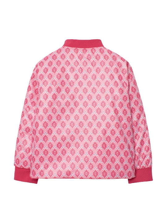 Kinderjacken & Winterjacken Parka Beidseitig Lila