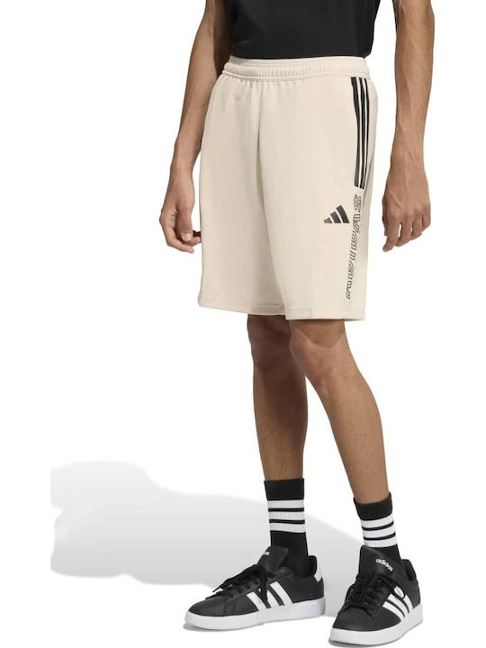 adidas Adidas Αθλητική Ανδρική Βερμούδα Μπεζ