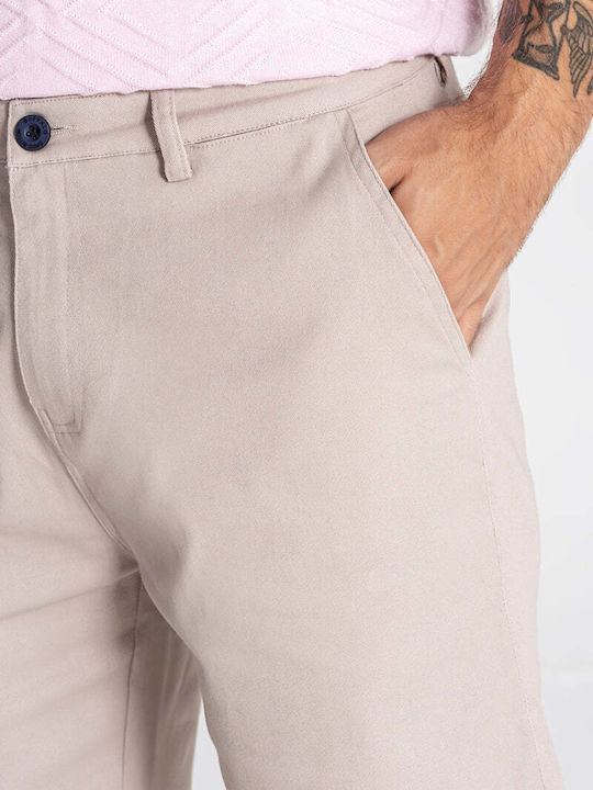 Ανδρική Βερμούδα Chino Beige