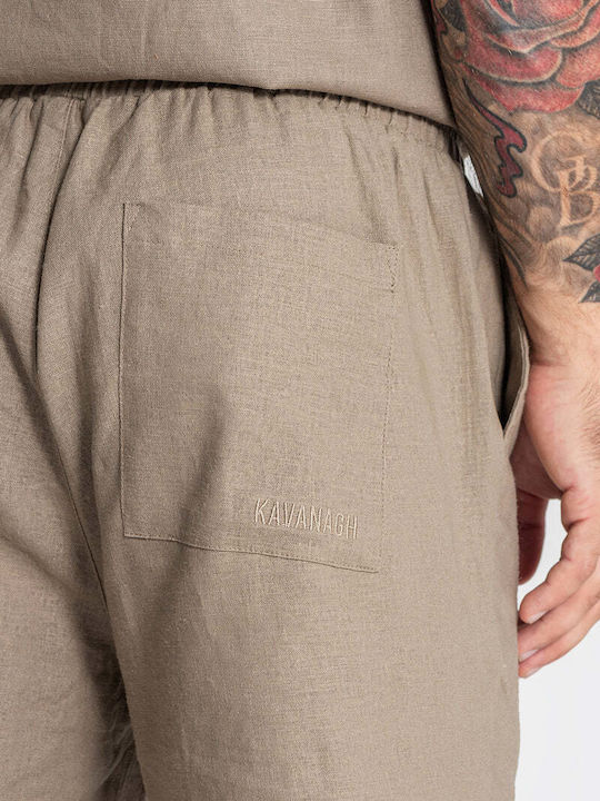Pantaloni Scurți Bărbați Taupe