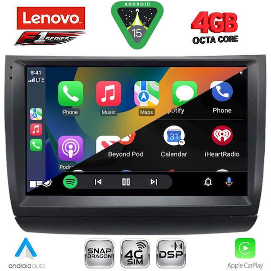Lenovo Car Audio System for Toyota Prius 2003-2009 (Bluetooth/USB/WiFi/GPS/Apple CarPlay/Android Auto) with 9" Touch Screen