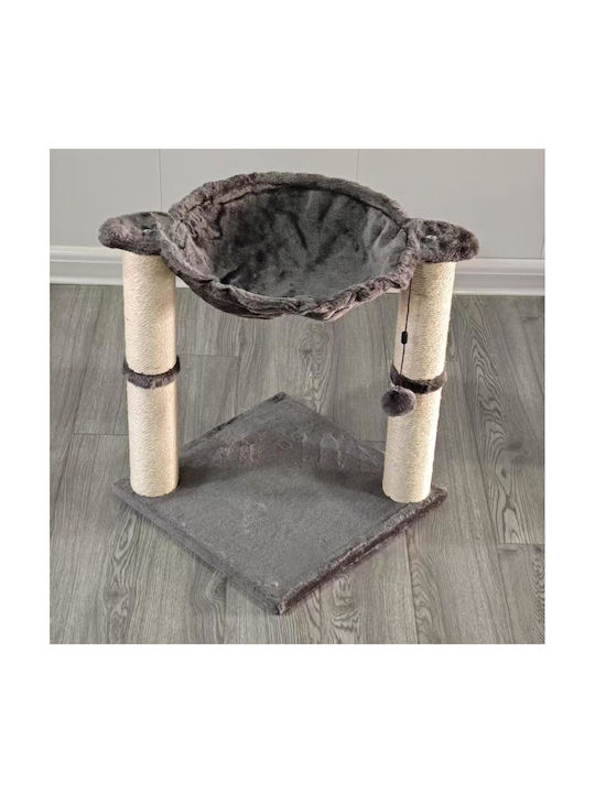 Animal Scratching Post Gray 40x40x51.5cm 25.06.16315
