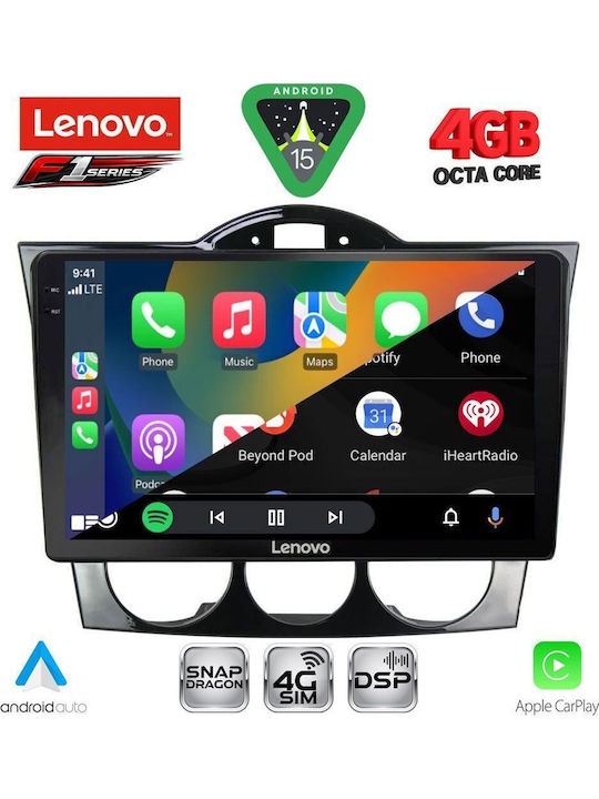 Lenovo Car Audio System for Mazda RX-8 2001-2008 Bluetooth USB WiFi GPS Apple CarPlay Android Auto with 9" Touch Screen