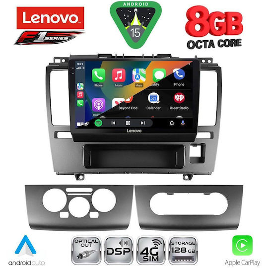 Lenovo Car Audio System for Nissan Tiida 2004 Bluetooth USB WiFi GPS Apple CarPlay Android Auto with 9" Touch Screen