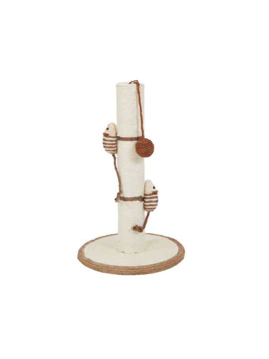 Animal Kratzbaum Pole Beige 25x25x40cm