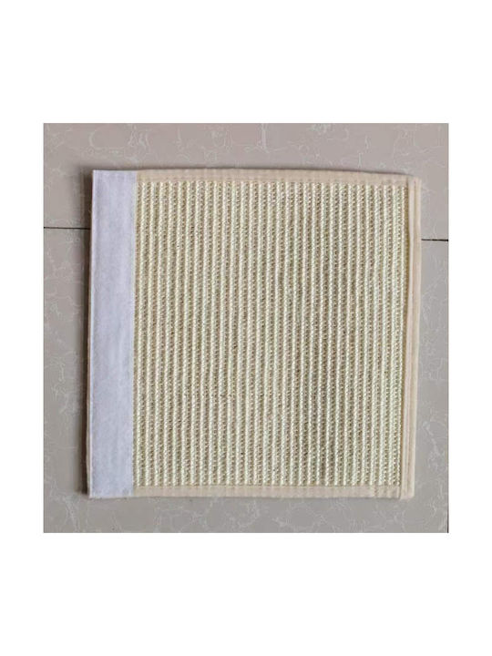 Animal Scratching Post Beige 30x30cm