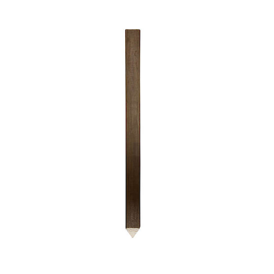 Tesias Group Πάσσαλος για Περίφραξη Κήπου από Ξύλο 4.6x3.6x36εκ. 10τμχ