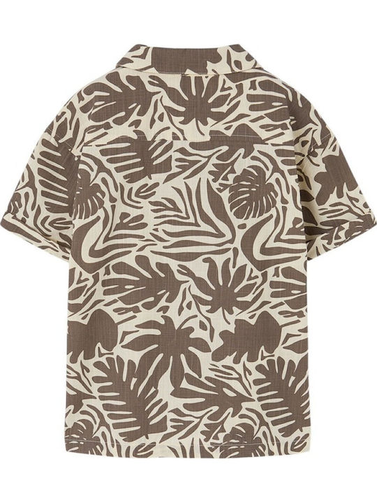 Tricou Pentru Copii Mâneca Scurtă Bej