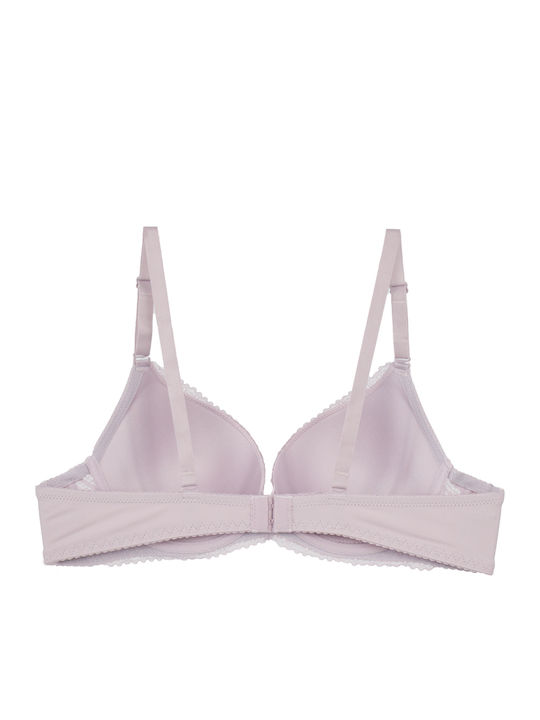 Negru- Roz Pudrat Sutien Cu Armătură 2 Pack 2 Pack Cupă B Negru